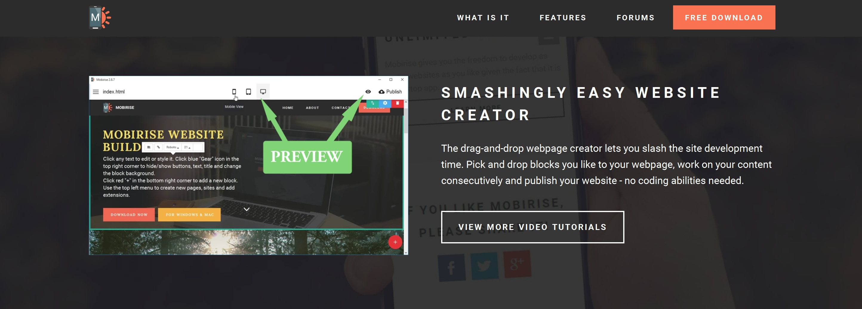 Free Drag and Drop Web Page  Builder Software